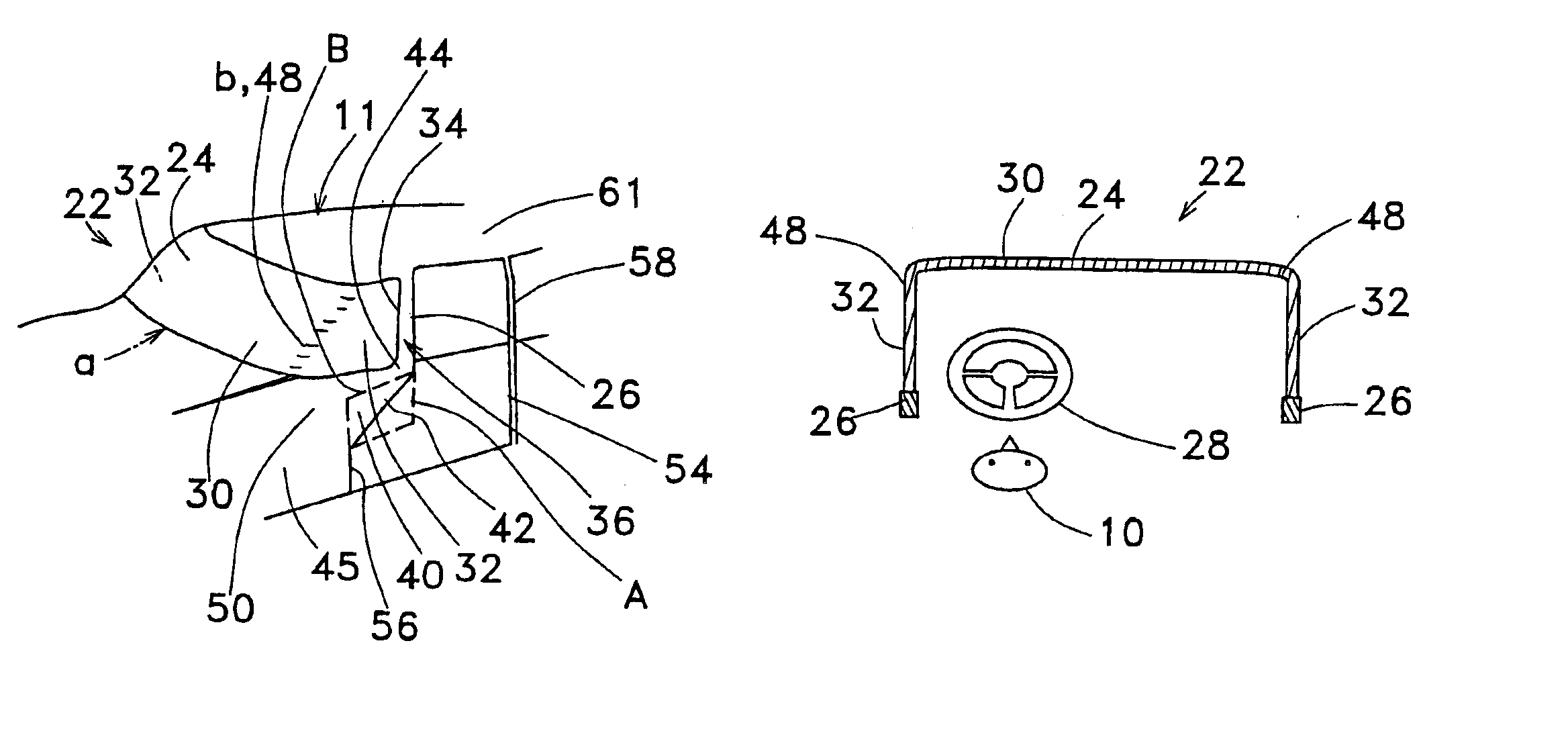 Windshield fixing structure for reducing dead visibility angle produced by front pillar