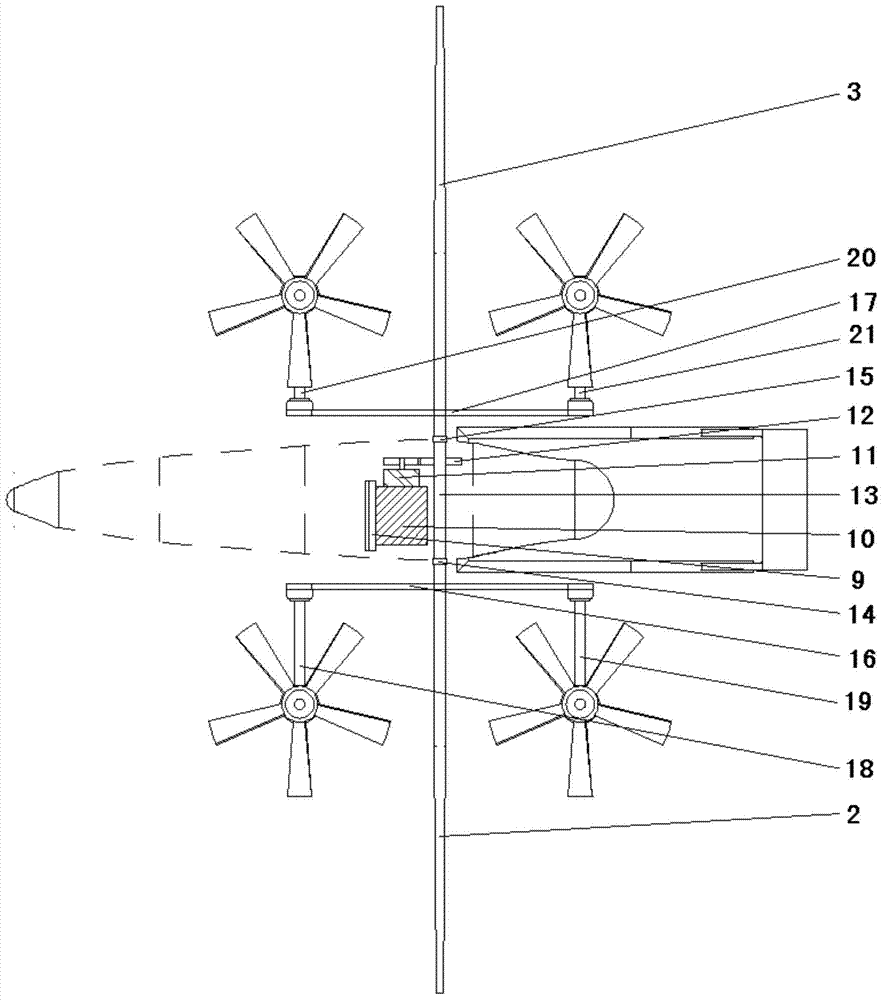 A tilting quadrotor aircraft