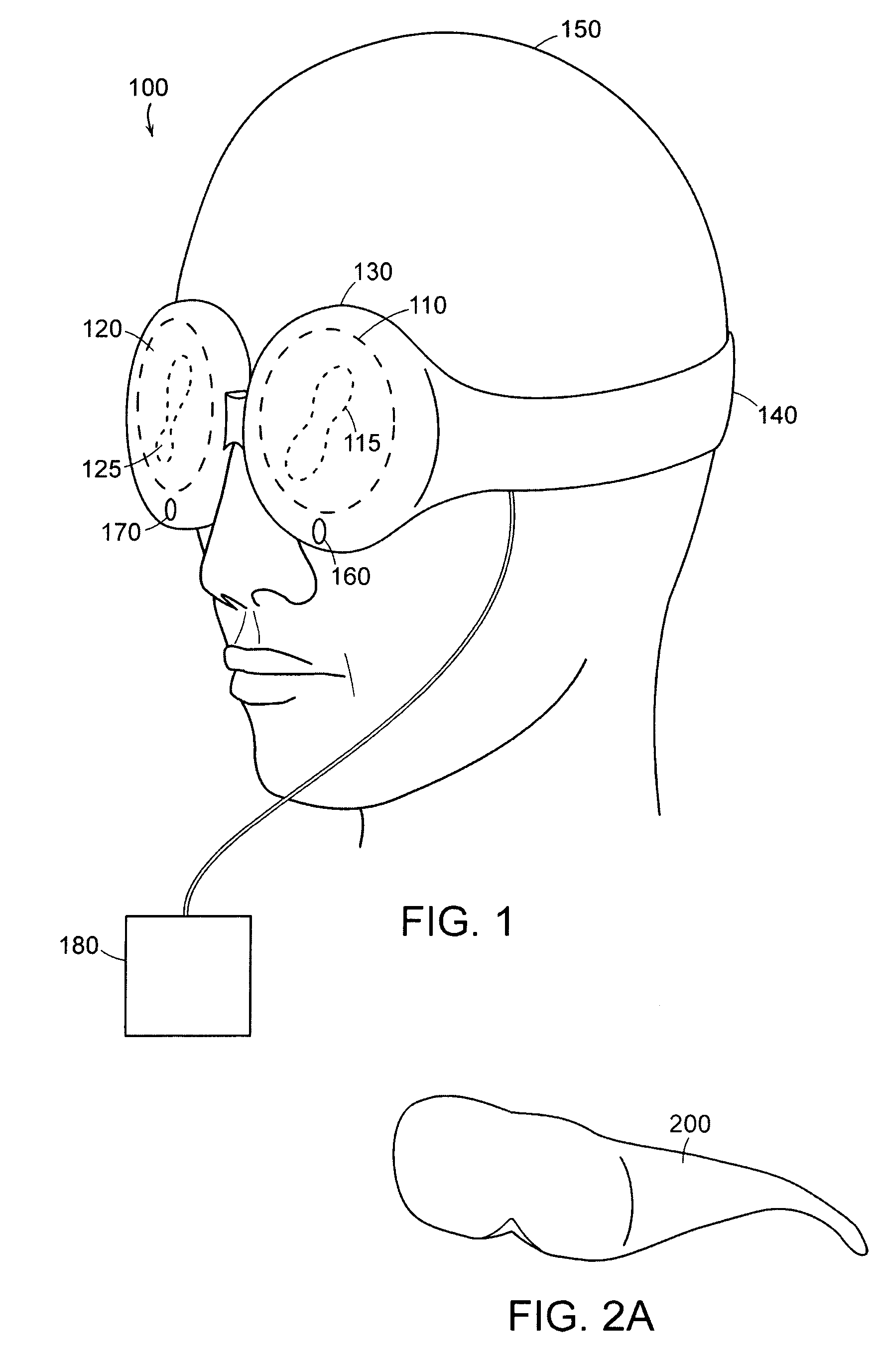 Method and device for delivering visual stimuli with head mounted display during vision training