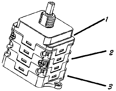 A small-sized and high-reliability circuit breaker structure