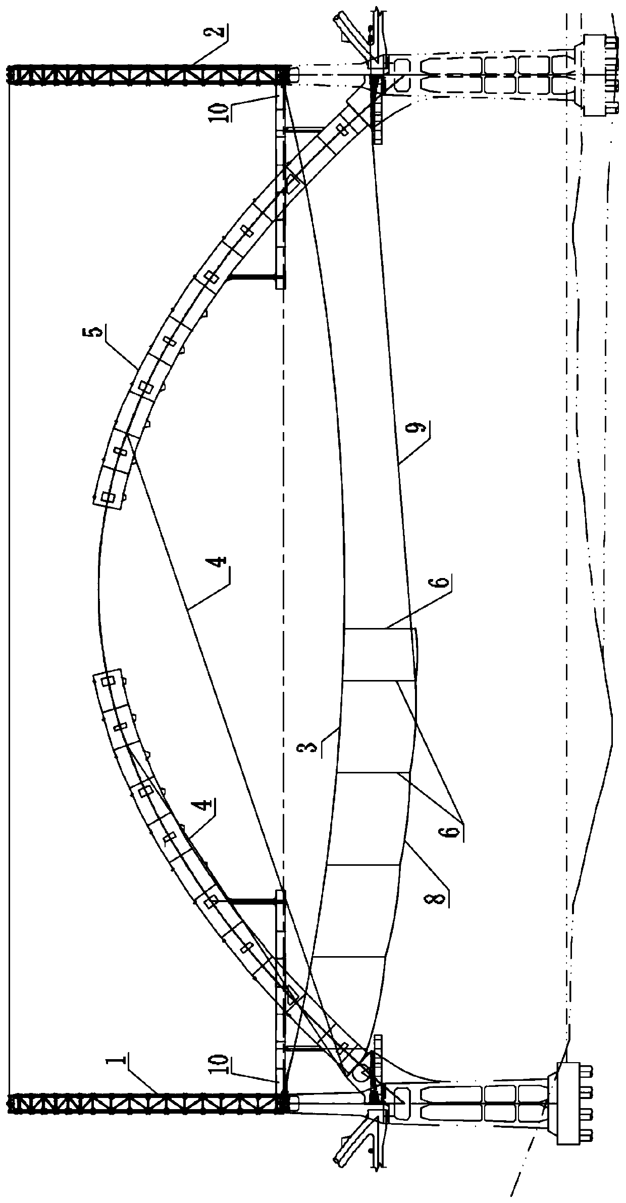 Method of Installing Tied Rods of Long-span Arch Bridge