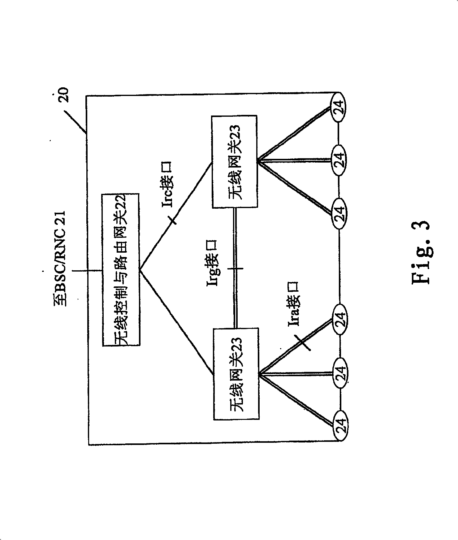 Distributed wireless system for controlling the resource centrally