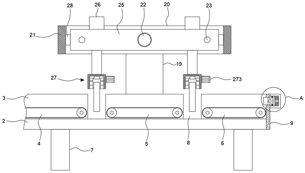 Steel pipe grabbing and transferring device for steel structure building