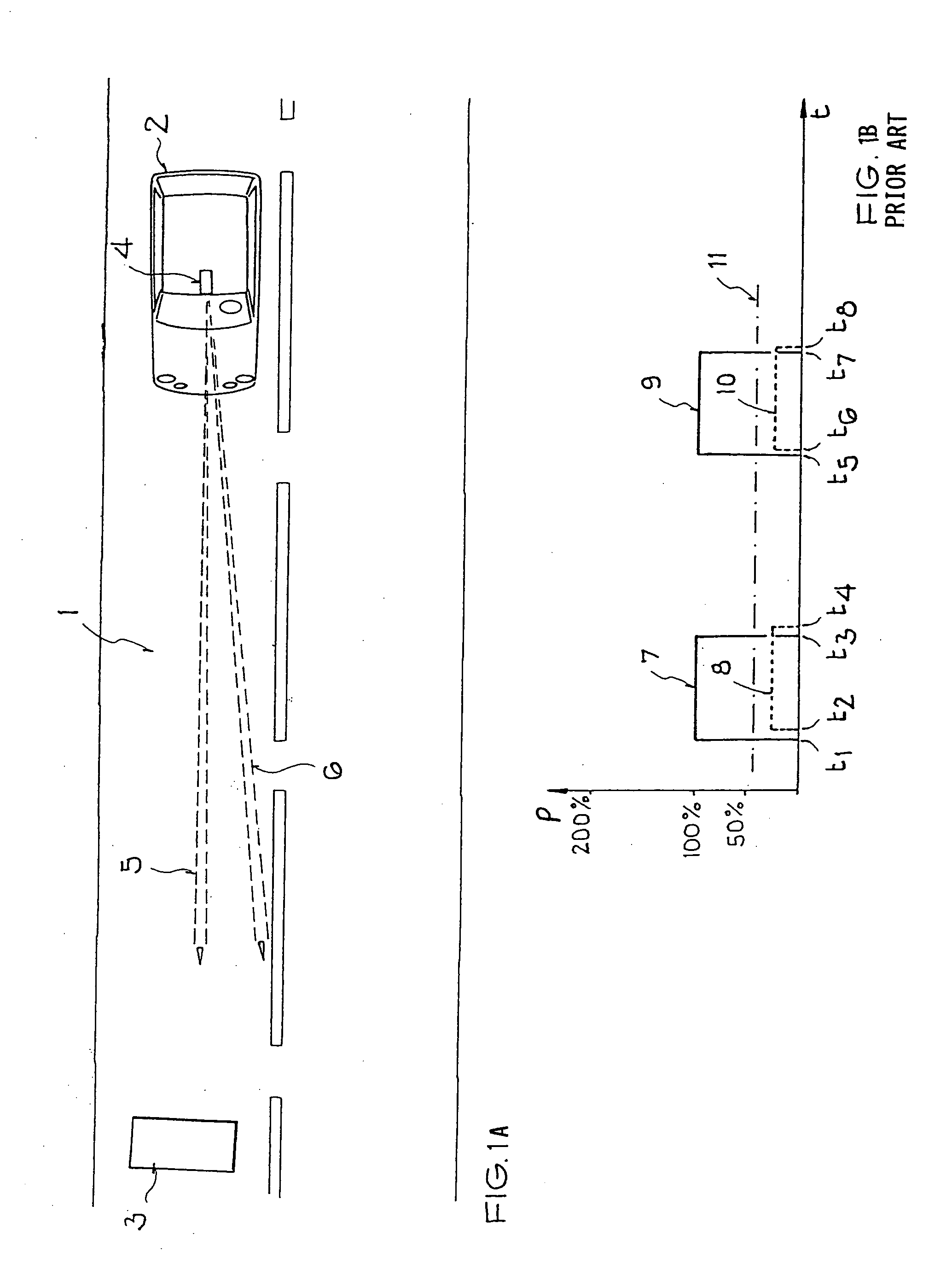 Method of operating an active obstacle warning system