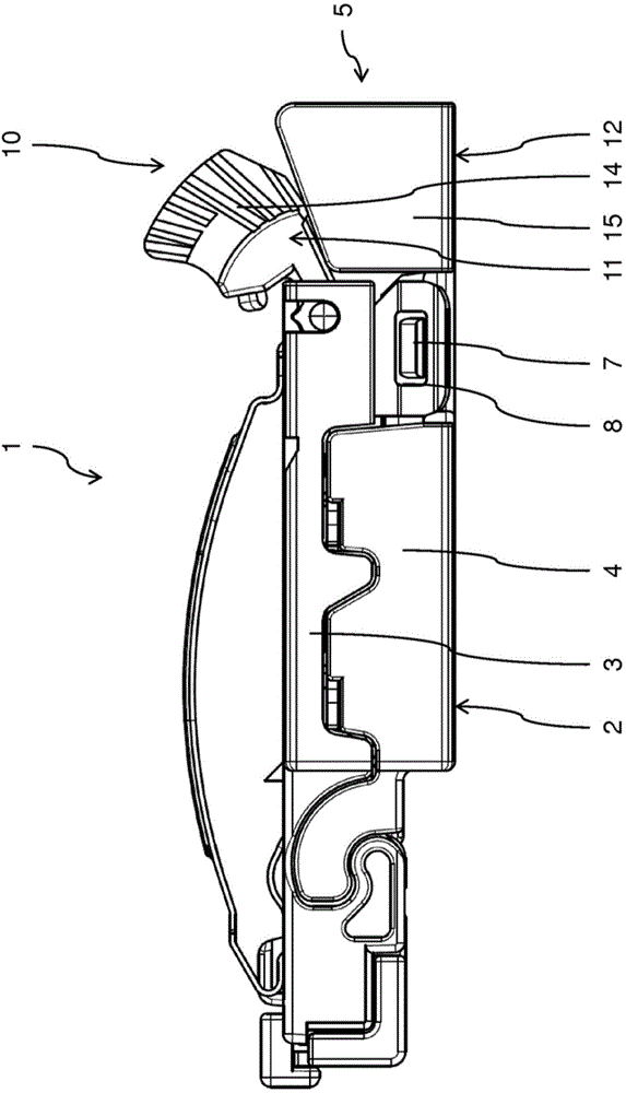 RJ45 connector comprising strain relief arrangement