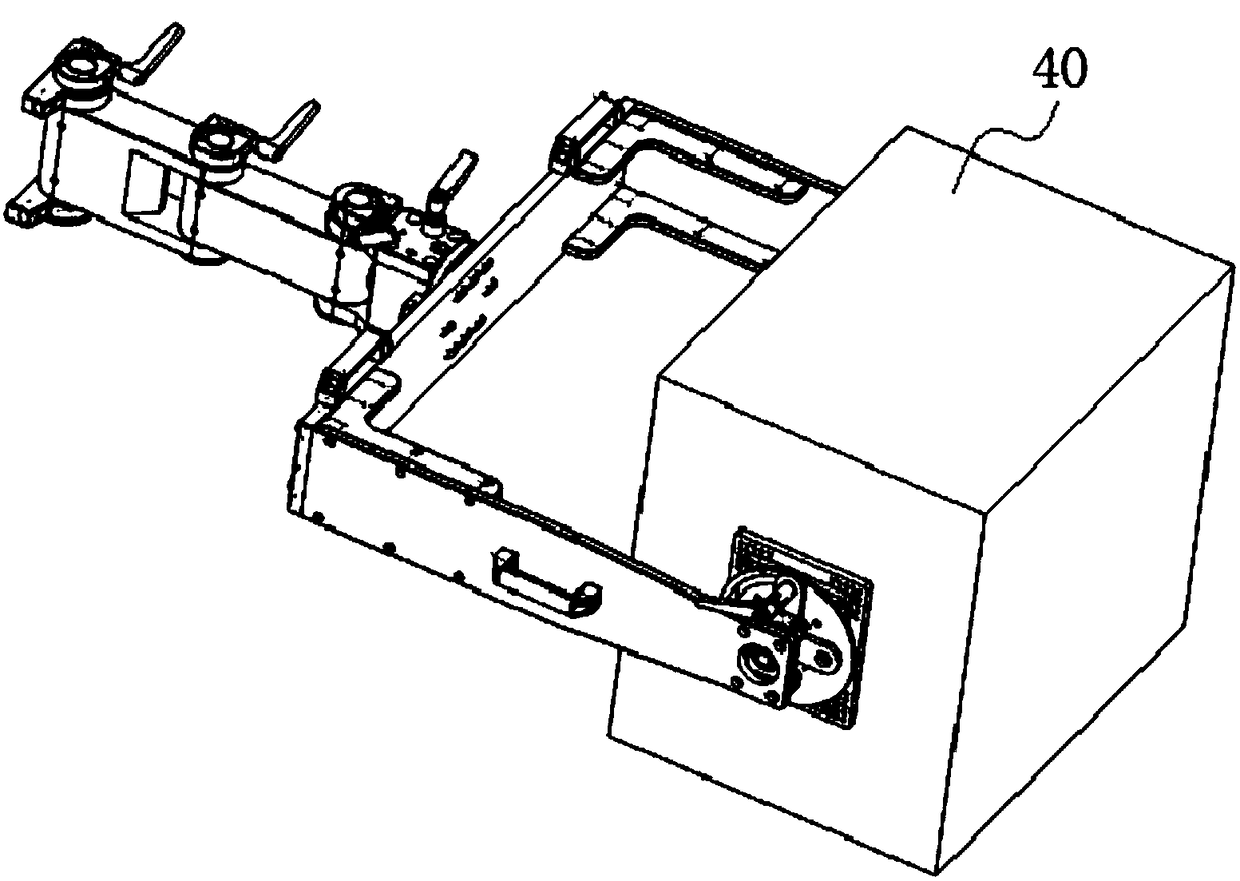 Adjustable type equipment clamping device