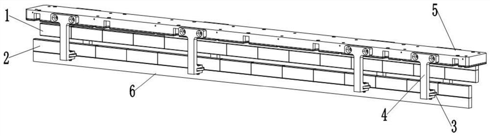 Magnetic suspension sample rack vehicle guiding device for coating equipment and coating equipment