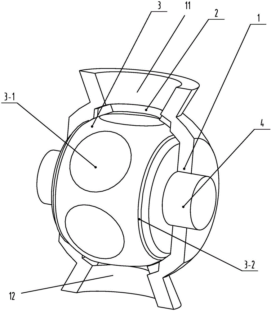 Full-sealed discharge valve