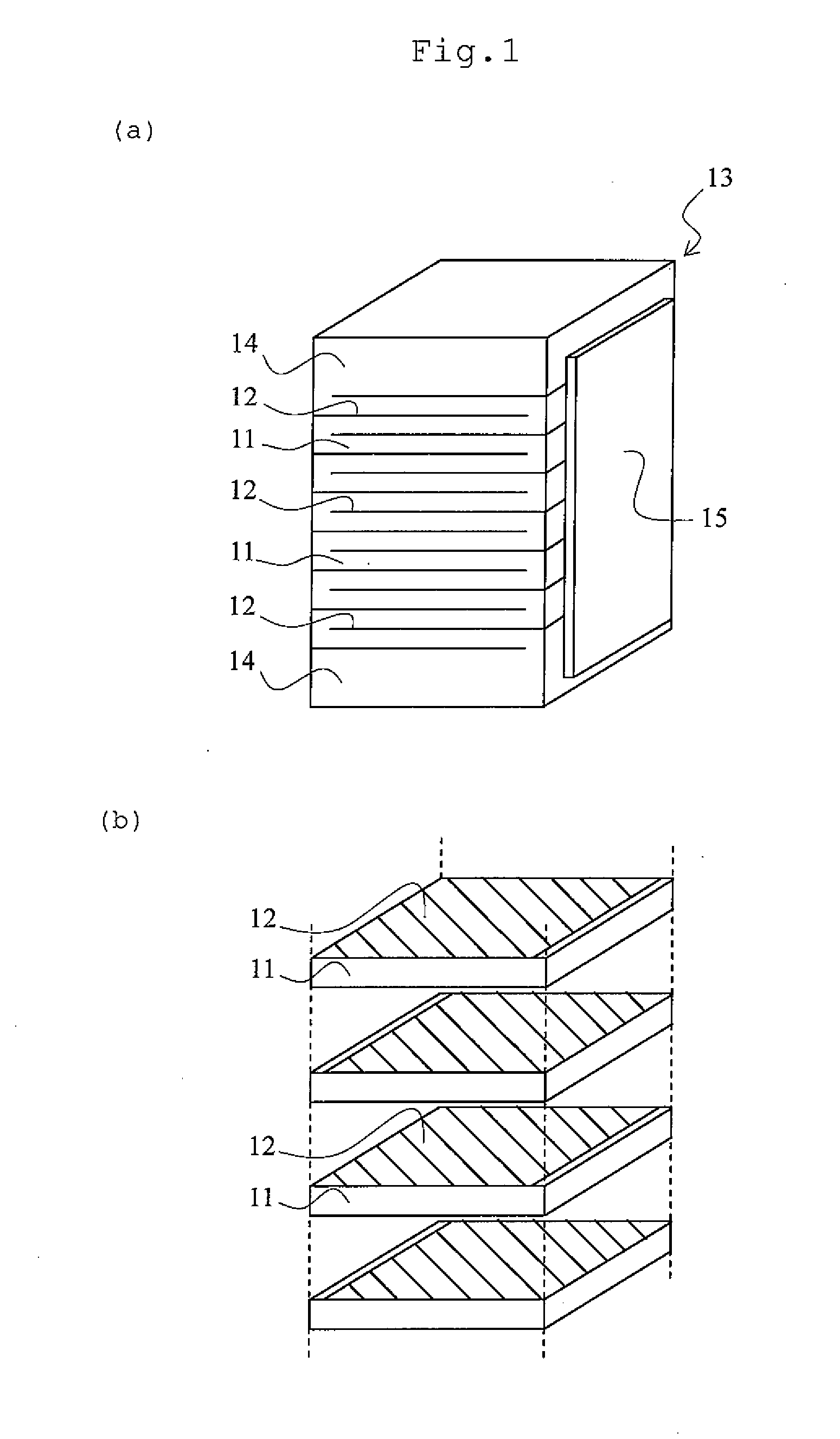 Multilayer Piezoelectric Element and Injector Using the Same