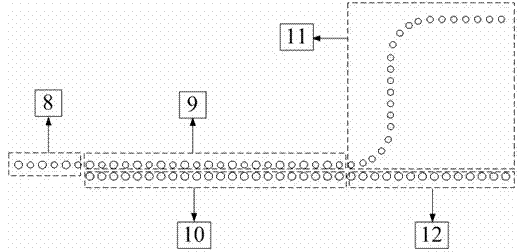 Y-shaped porous hollowed slab terahertz wave polarizing beam splitter