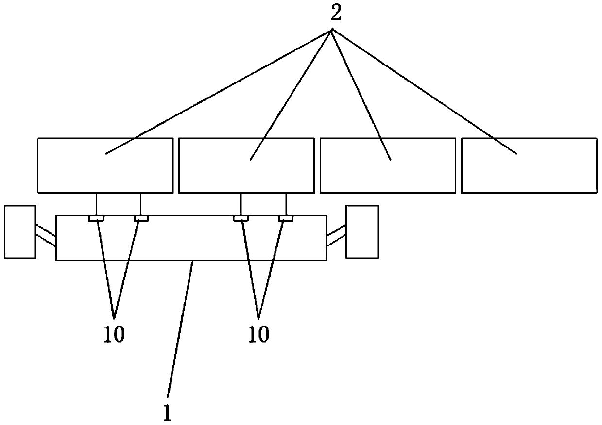 System and method for measuring the included angle of horizontal movement of scraper machine