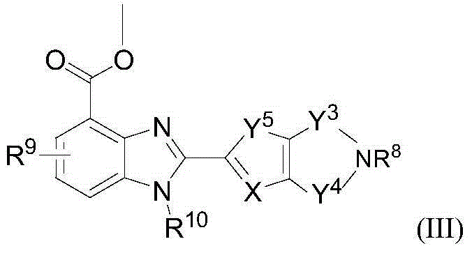 2-substituted-benzimidazole-4-formamide compound, preparation method, and application thereof