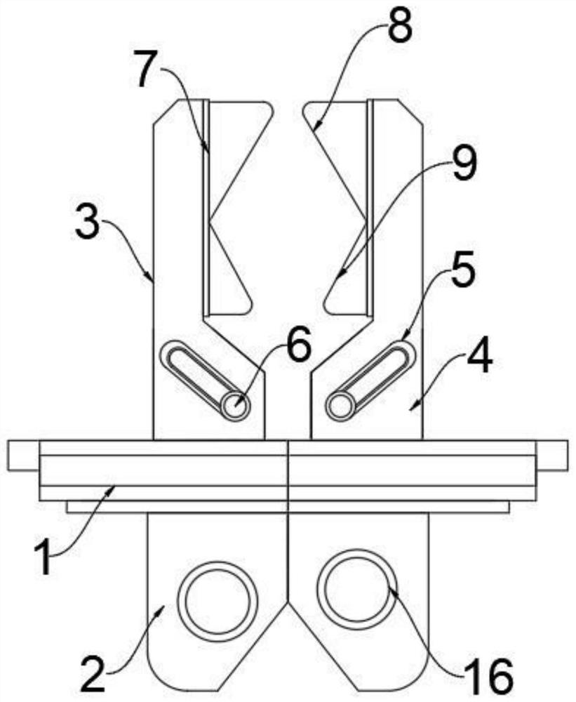 Multifunctional clamp for industrial robot