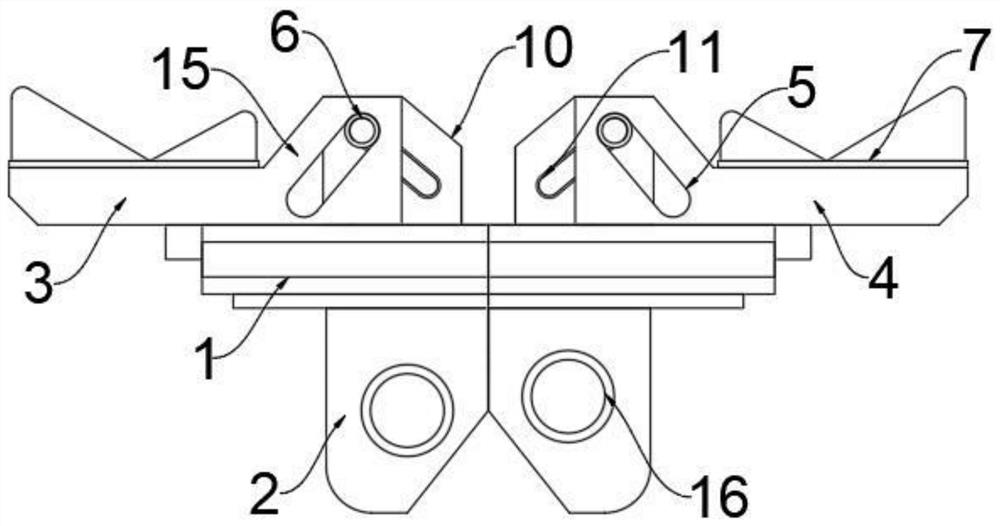 Multifunctional clamp for industrial robot