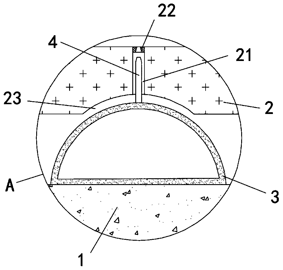 Hole-forming pulling pipe for pile foundation quality ultrasonic detection
