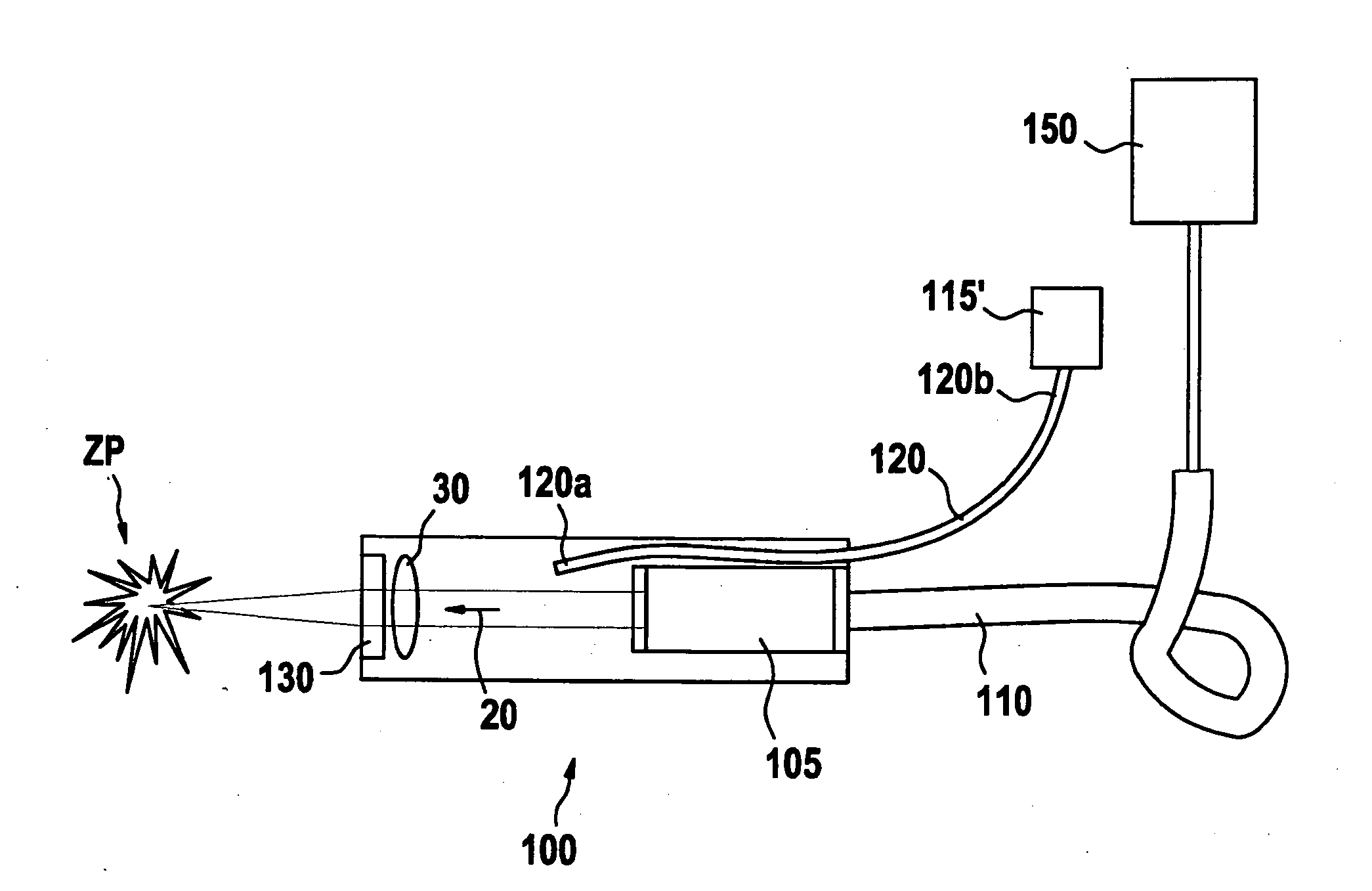 Spark Plug for an internal combustion engine and method for the operation thereof
