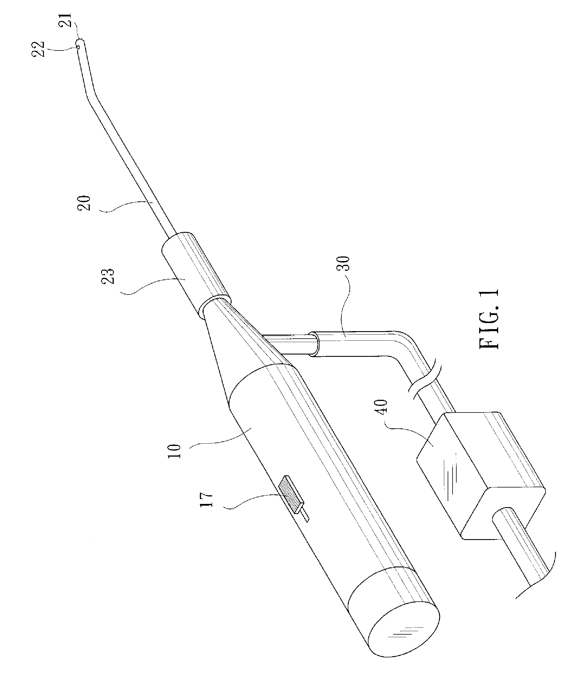 Device for removing diseased surface tissues