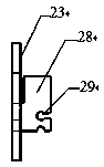 Reset Mechanism of Lock Cylinder Fixed Cross Mechanical Anti-theft Lock