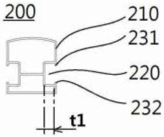 Furniture shelf fixing device