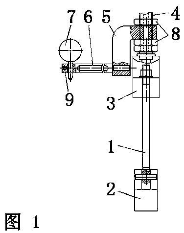 Measuring tool and measuring method for measuring revolution excircle of roller of reaming device