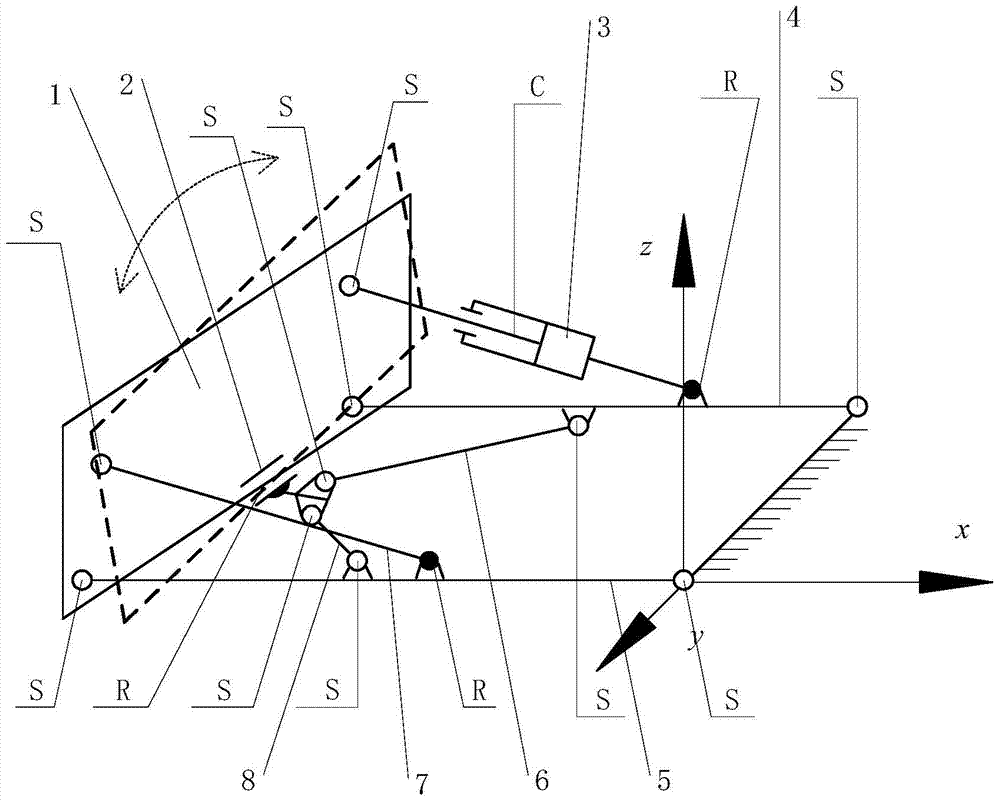 Dynamic Simulation Method of Bulldozer Tilting Mechanism