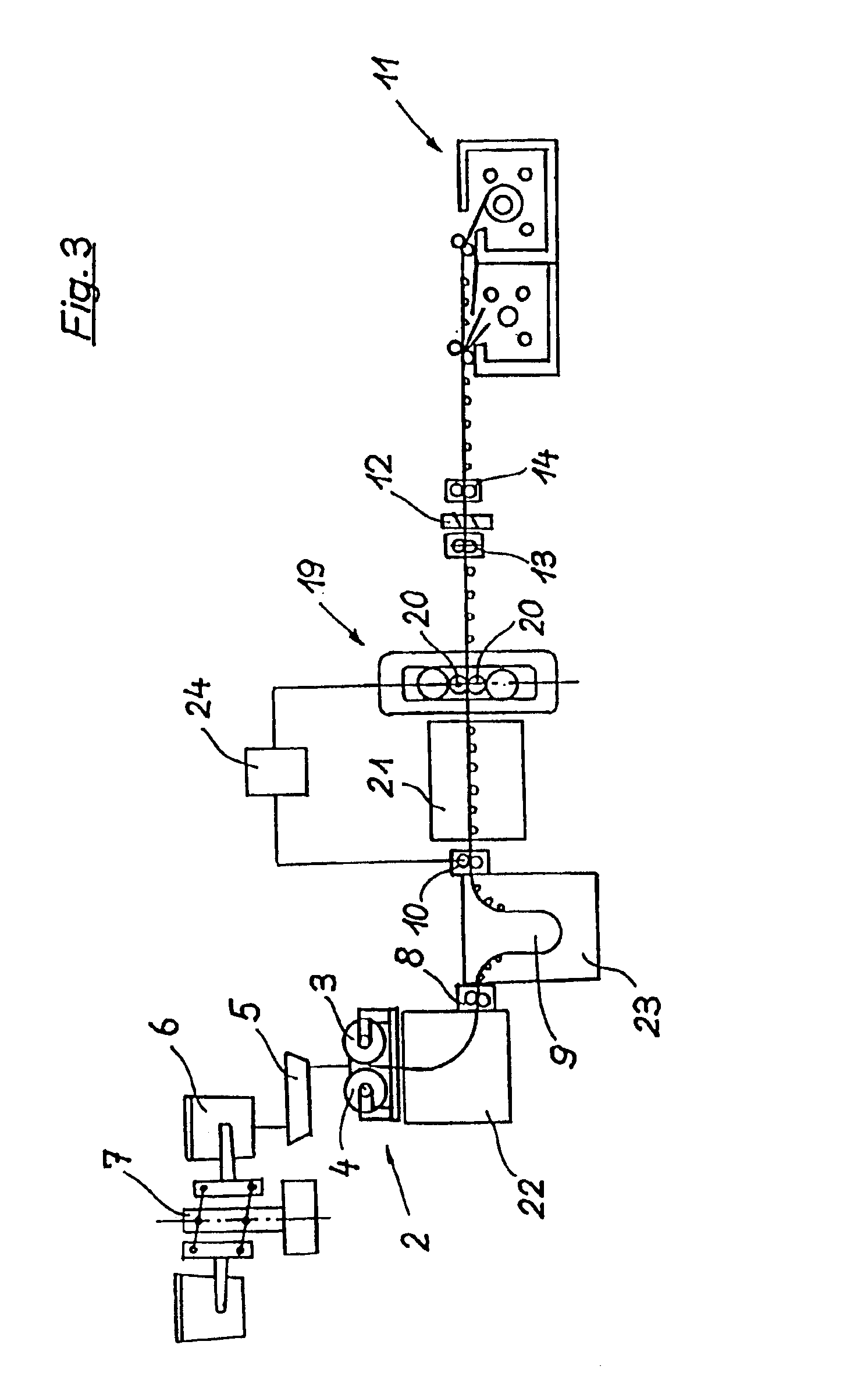 Method and installation for producing a metal strip