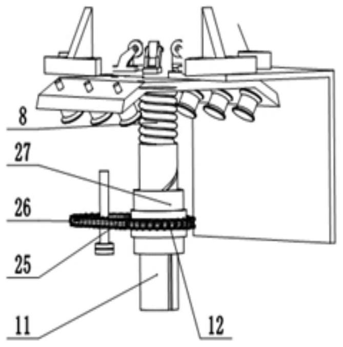 Multifunctional filling vertical pipe for fluid tank car butt joint