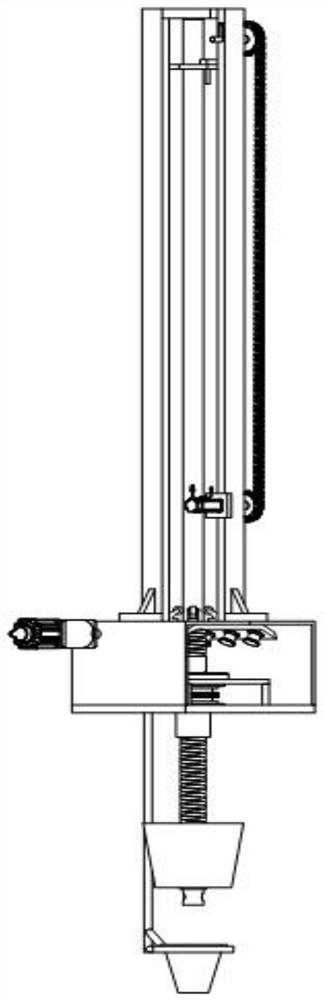 Multifunctional filling vertical pipe for fluid tank car butt joint