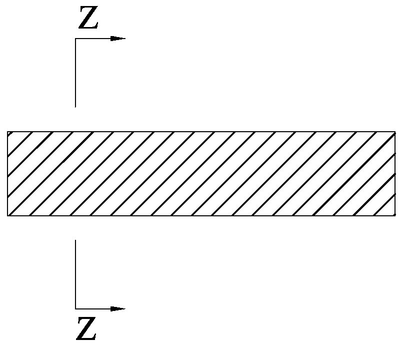 A forming method of mg-gd-y-zn-zr magnesium alloy bidirectional expansion equal channel extrusion billet