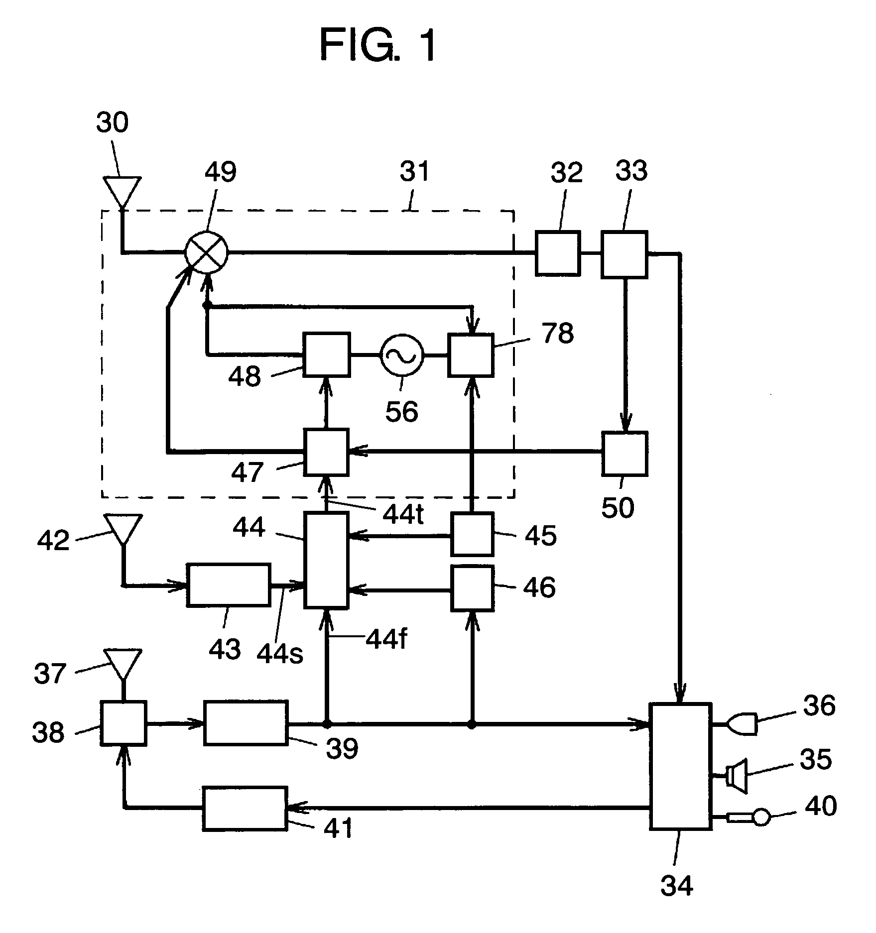 High-frequency receiver and portable device using the same