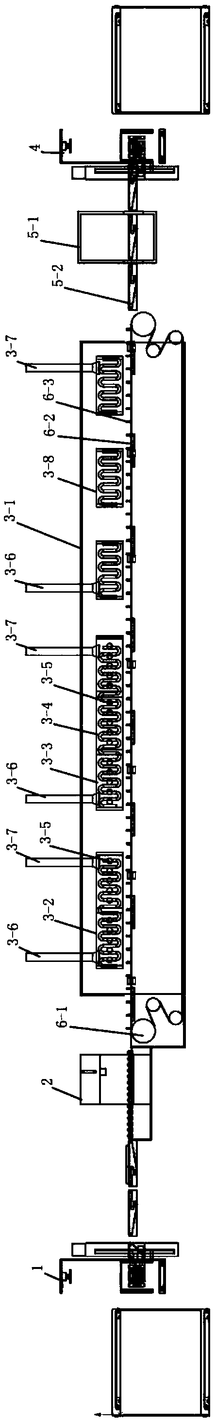 Chain-type diffusion technology and chain-type diffusion device