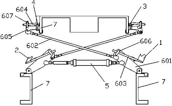 Automatic turning device for yarn separating plates and yarn guide plates of spinning machine and working method of spinning machine