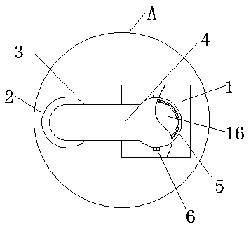 Mining flame-proof type searchlight