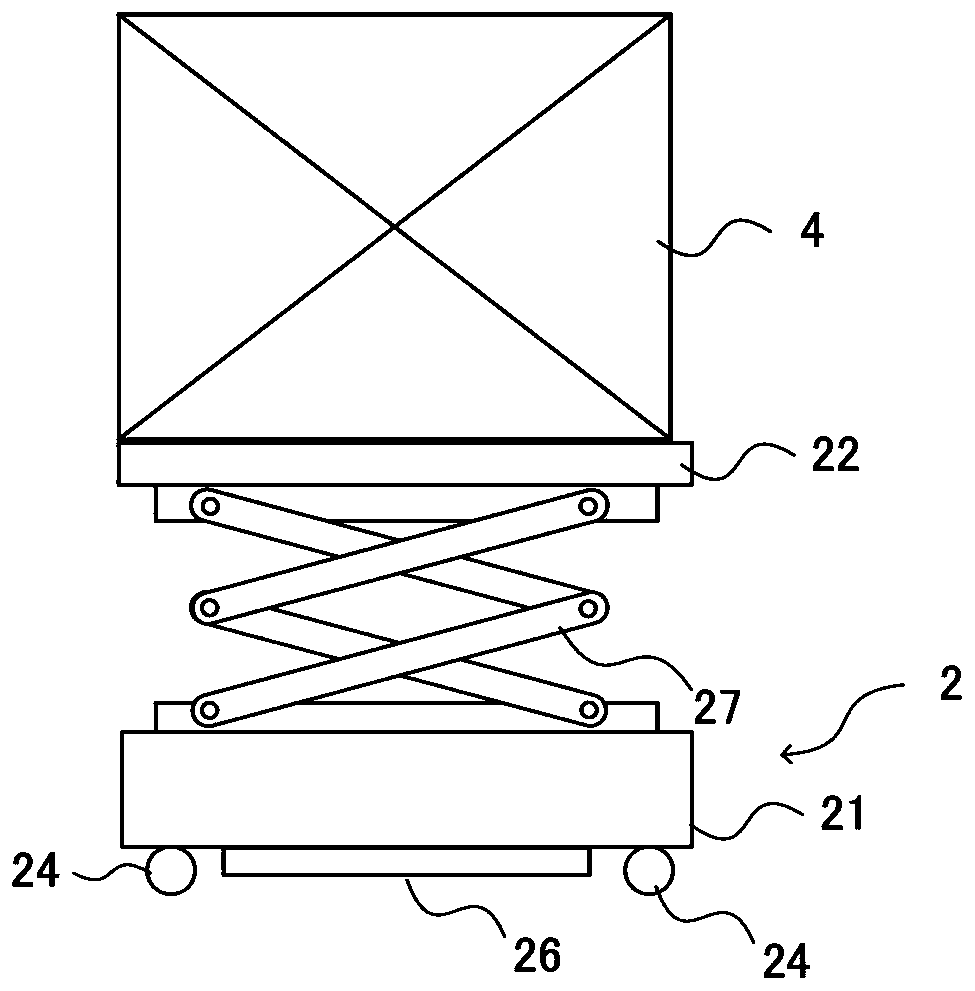 Transport device and transport method