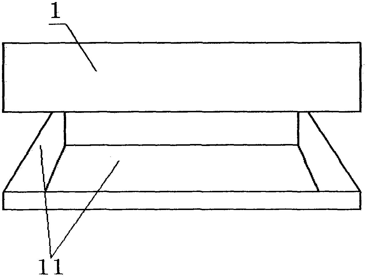 Novel floorboard assembling structure and connecting components thereof