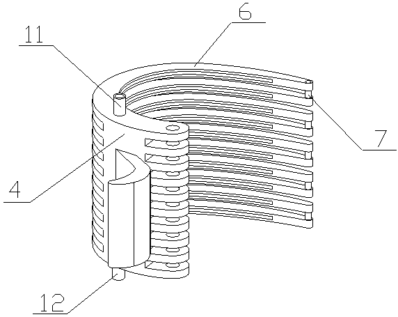 Medical injection drug water bath heating chuck