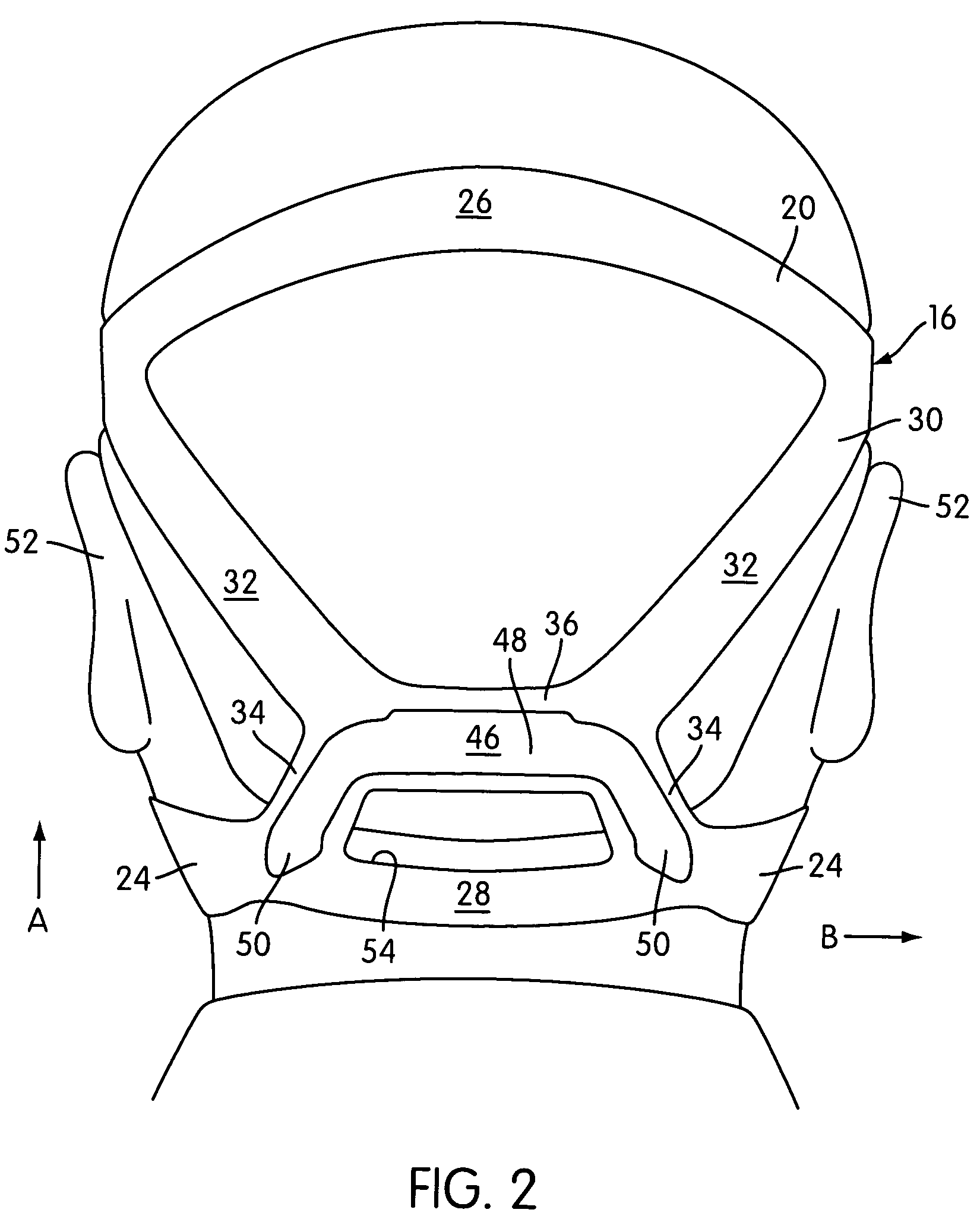 Headgear assembly for a respiratory mask assembly