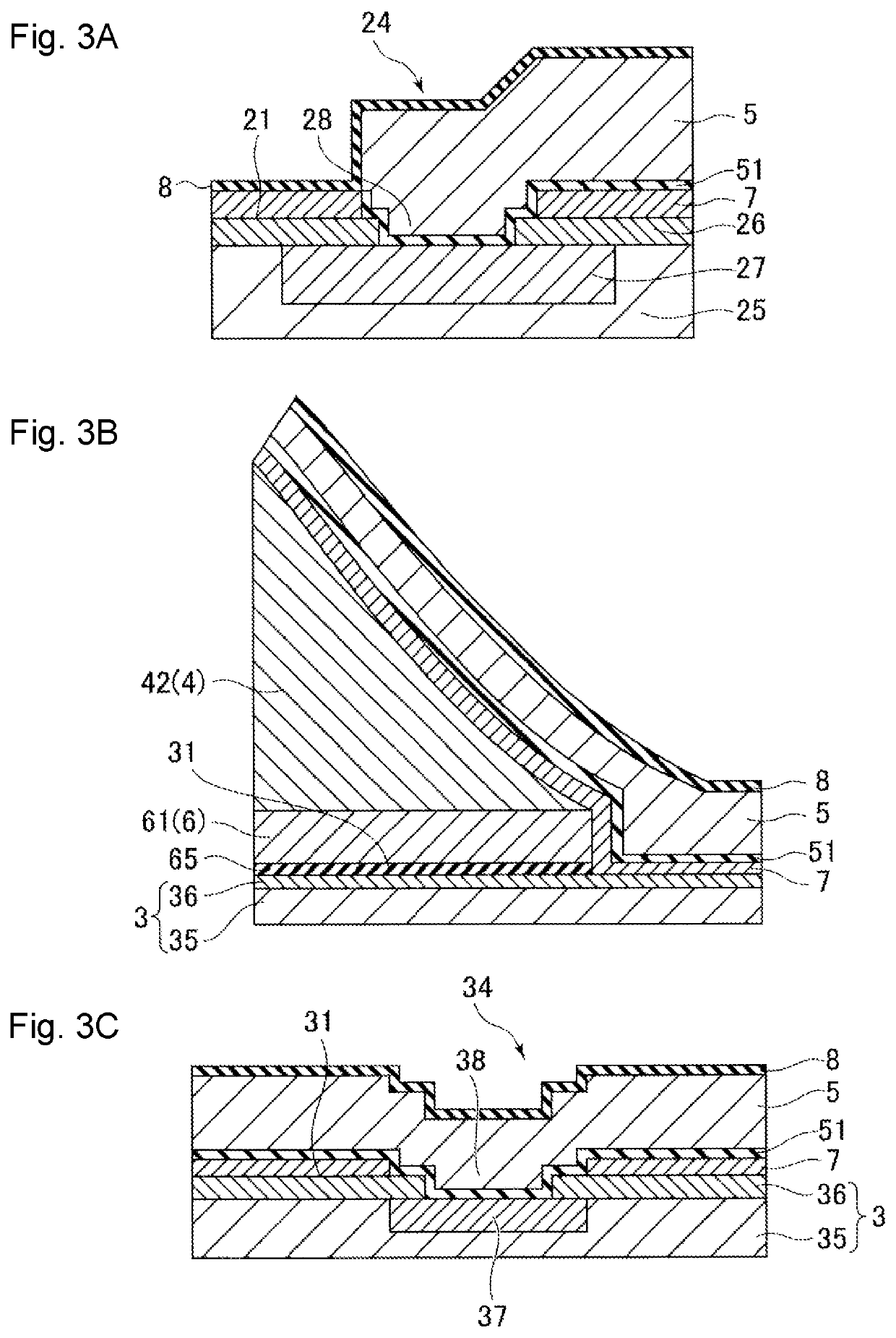 Stack of electrical components and method of producing the same