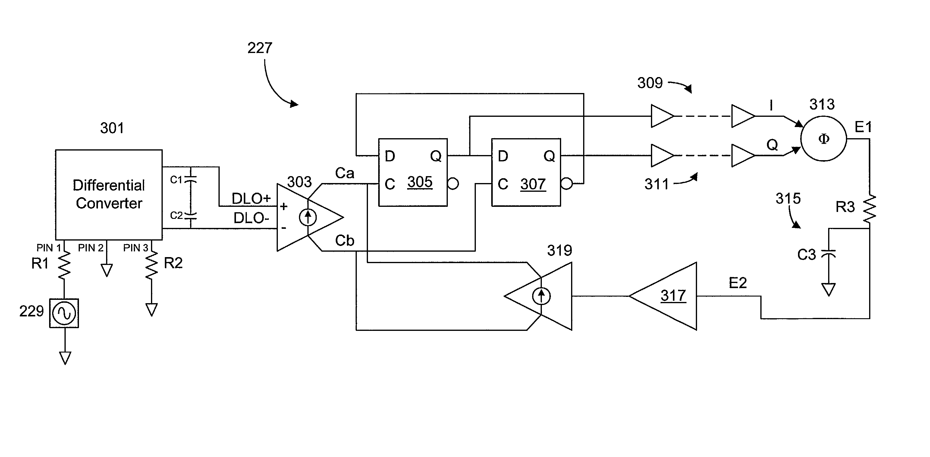 Quadrature oscillator with phase error correction