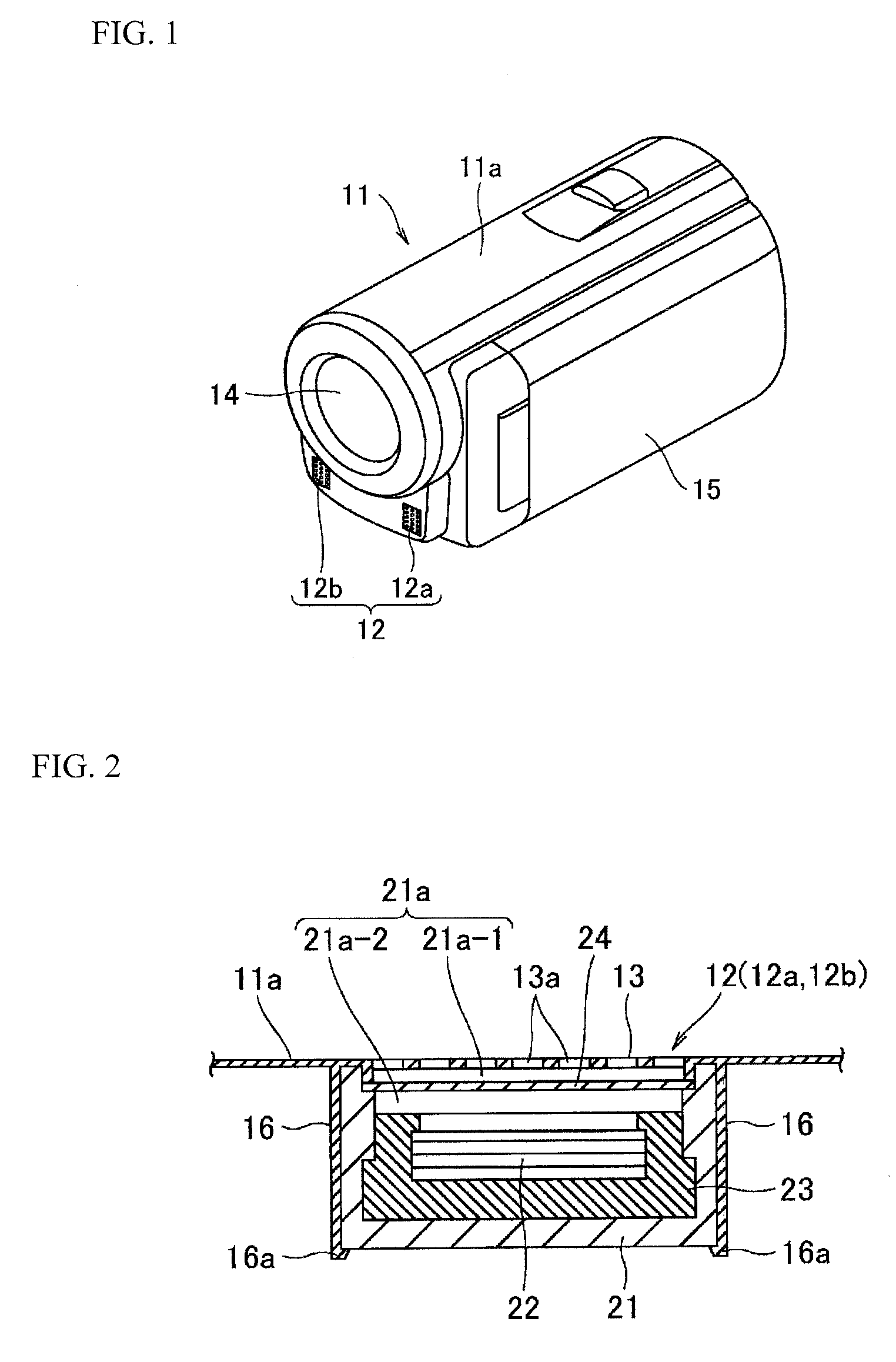 Microphone device, microphone unit, microphone structure, and electronic equipment using these