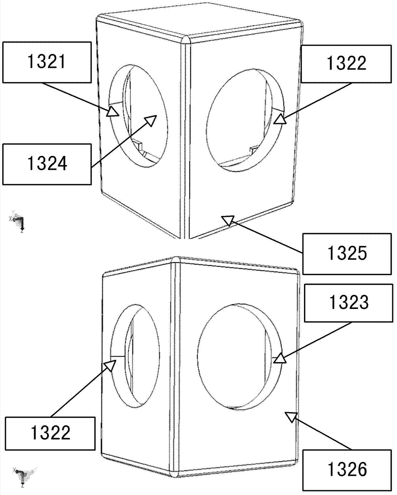 Multi-spectral imaging system and multi-spectral imaging method based on double cameras