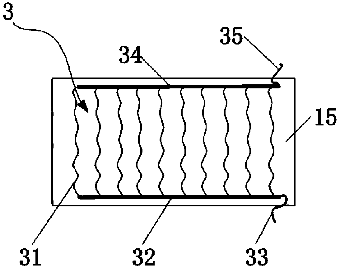 Composite hollow glass for building and preparation method thereof