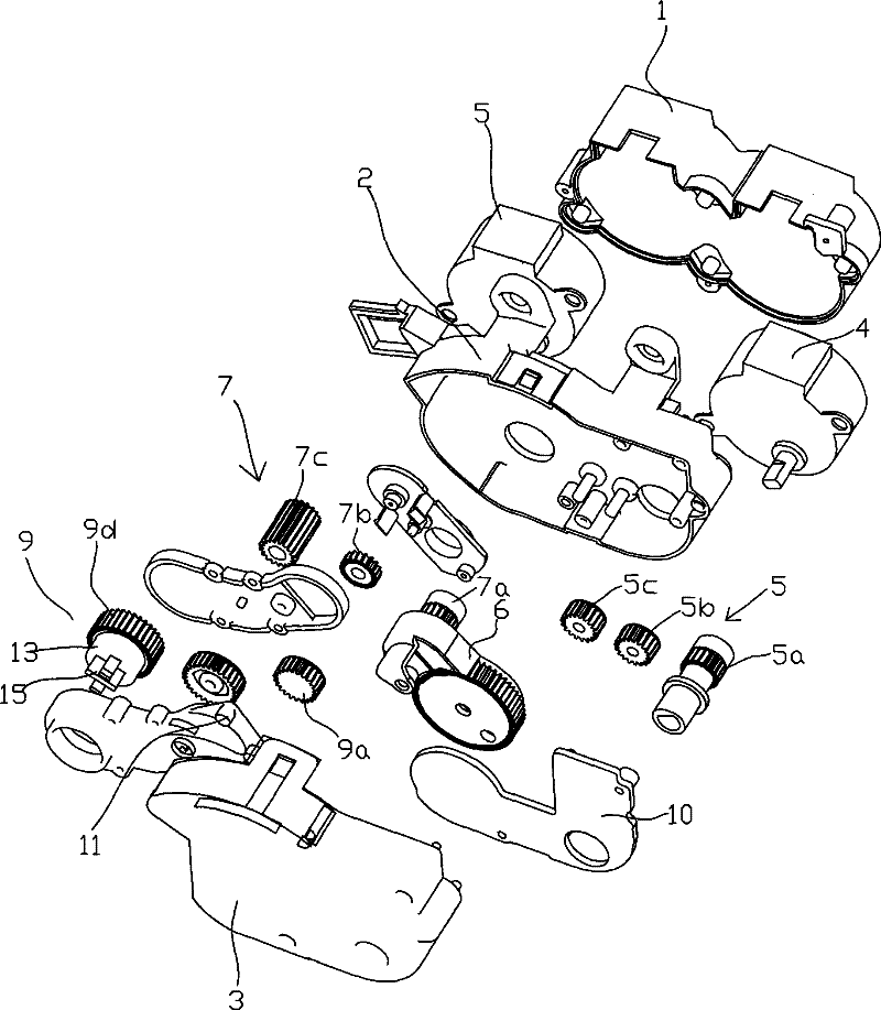 Air guide mechanism of indoor unit of air conditioner