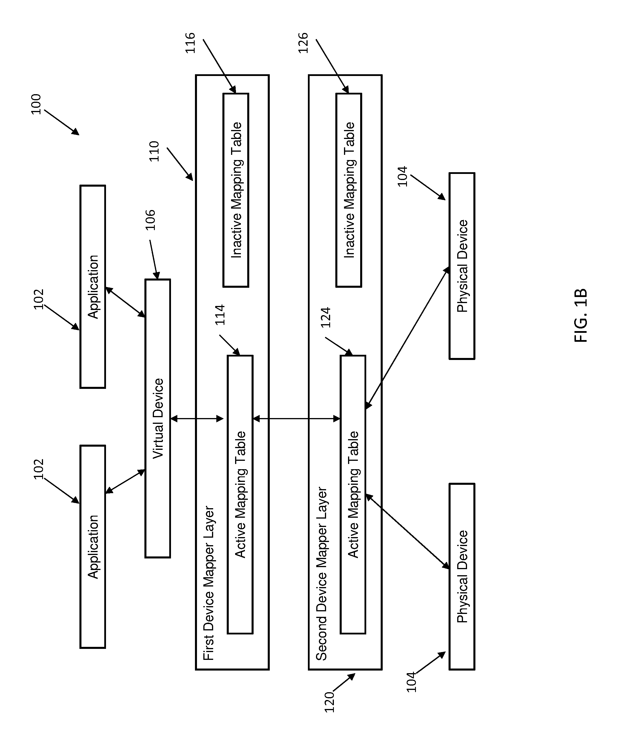 Non-disruptive modification of a device mapper stack