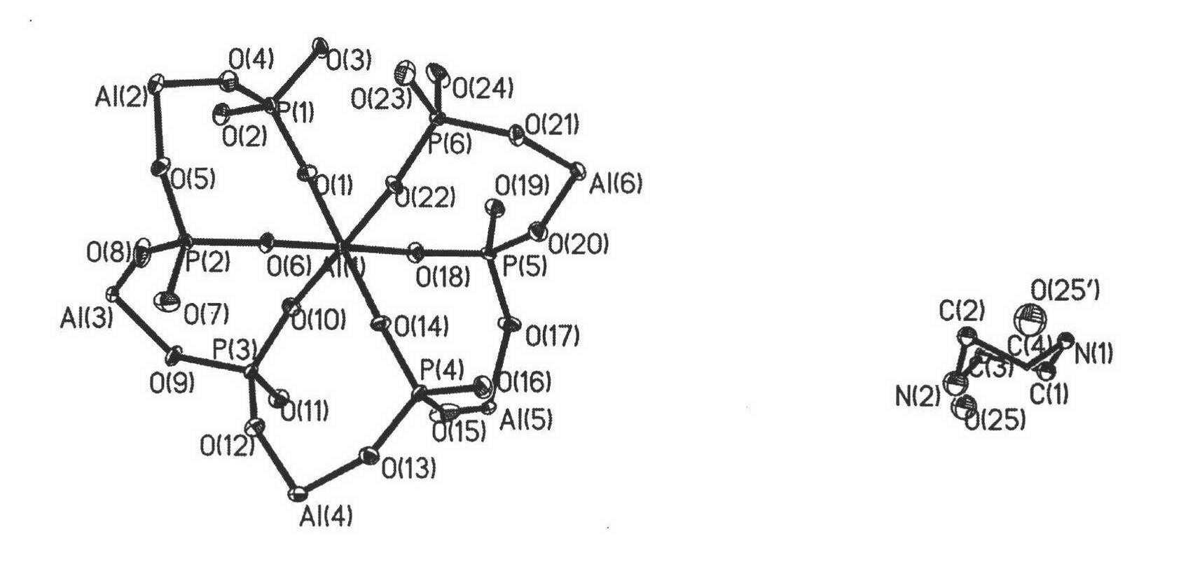 Method for preparing AlPO4-9 aluminium phosphate molecular sieve