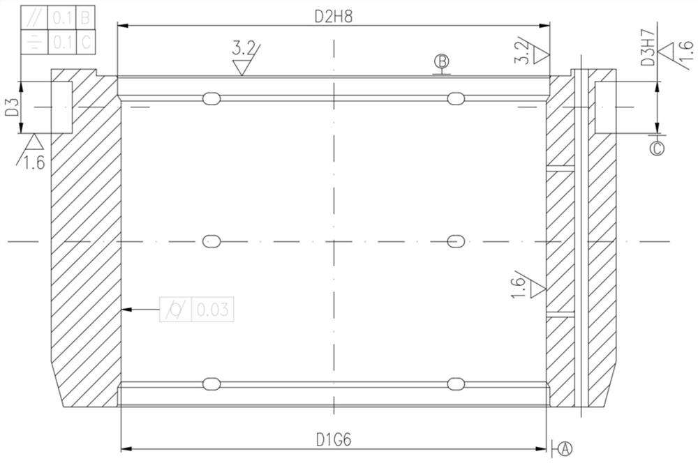 Rolling mill bearing housing and manufacturing method thereof