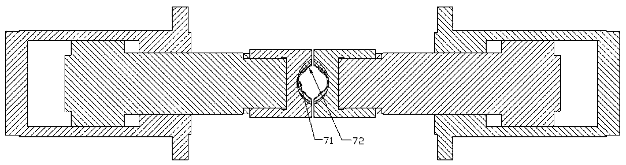 Cone penetration test device with casing function and continuous penetration construction technology