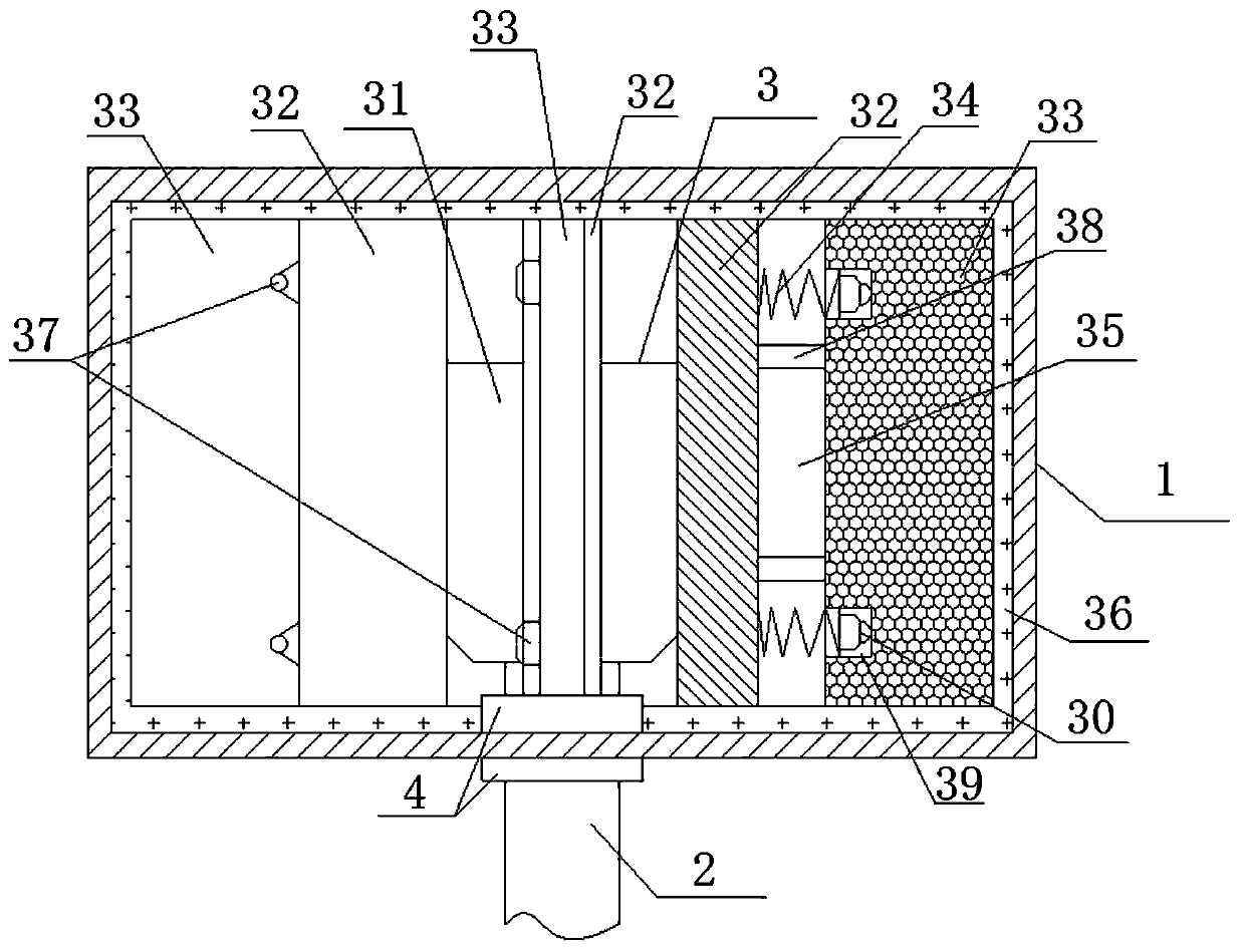 Self-sealing integrated wet spraying machine material distributing device and preparation method thereof