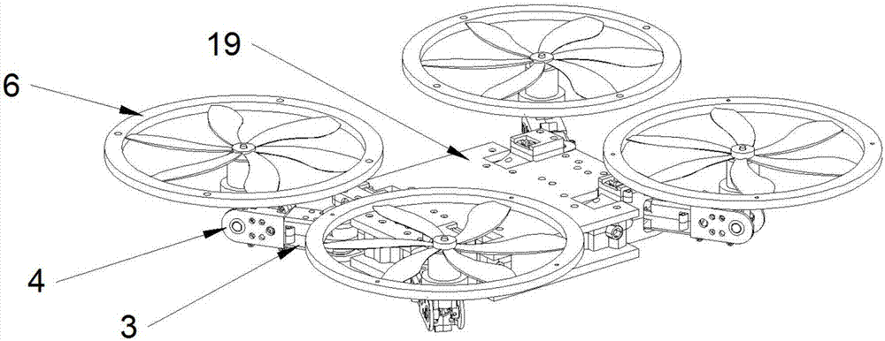 Control method of air-ground dual-purpose rotorcraft