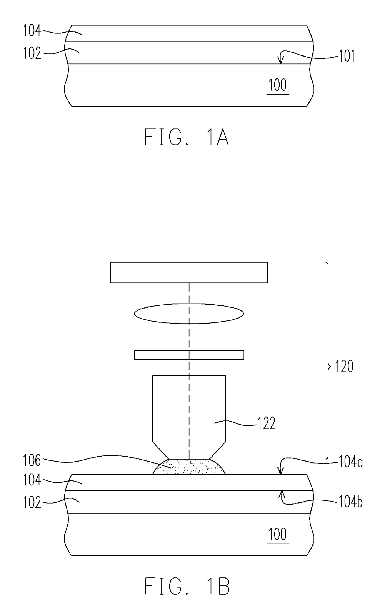 Method for forming material layer between liquid and photoresist layer